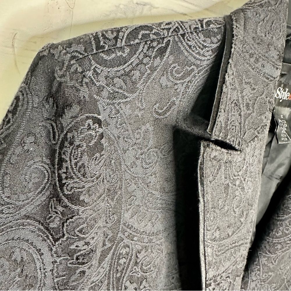 Style & Co size 14 black blazer‎ - Picture 4 of 4